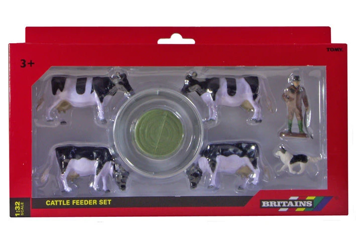 BRITAINS CATTLE FEEDER SET 4 BRITAINS CATTLE FEEDER SET - Image 2