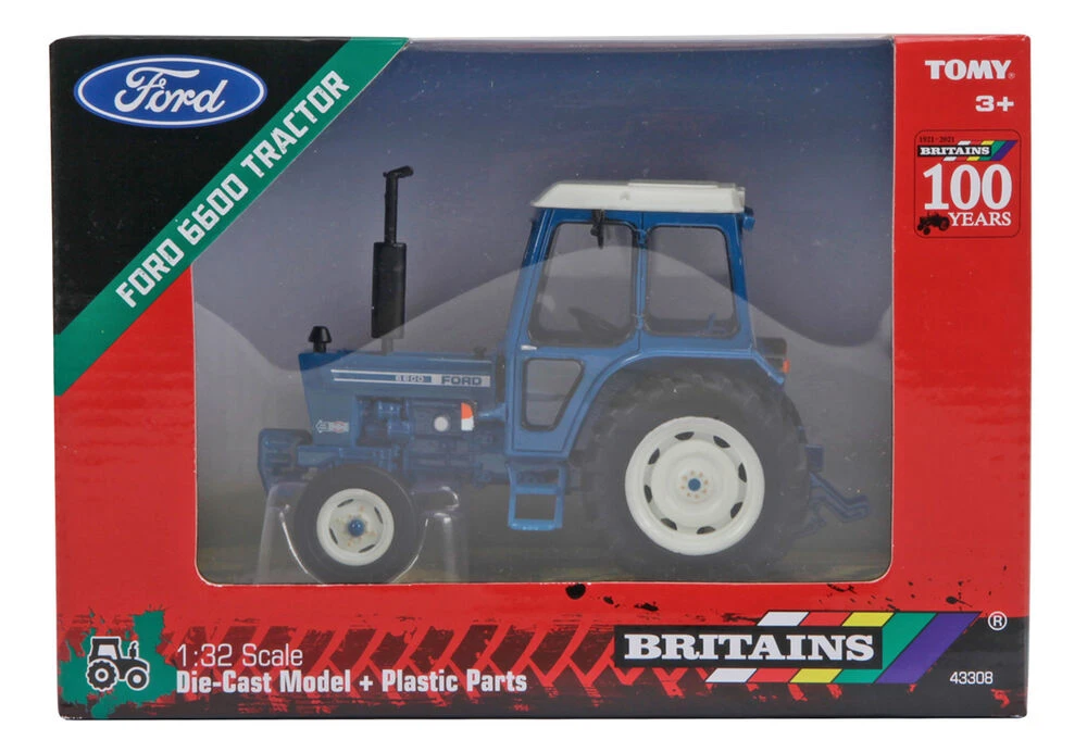 FORD 6600 2WD TRACTOR With CAB Special Britains 100th Anniv Edition 5 FORD 6600 2WD TRACTOR With CAB Special Britains 100th Anniv Edition - Image 3