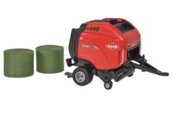 Britains KUHN VB3160 ROUND BALER With 2 BALES