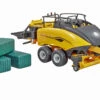 Britains NEW HOLLAND 1290 PLUS BIQ SQUARE BALER With 3 Bales