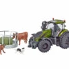 Britains VALTRA T-Series TRACTOR With REAR BALE LIFTER, And FARMYARD ACCESSORIES -Britains VALTRA TRACTOR with REAR BALE LIFTER and FARMYARD ACCESSORIES 4778 3088