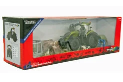 Britains VALTRA T-Series TRACTOR With REAR BALE LIFTER, And FARMYARD ACCESSORIES -Britains VALTRA TRACTOR with REAR BALE LIFTER and FARMYARD ACCESSORIES 4780 3088