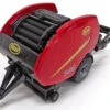 Britains VICON FASTBALE ROUND BALER WITH BALE WRAPPER -Britains VICON FASTBALE ROUND BALER WITH BALE WRAPPER 3836 2600