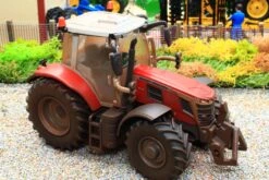 43316(w) Weathered Britains Massey Ferguson 6S-180 Tractor -Britains W43316WeatheredBritainsMasseyFerguson6S 180TractorPic10