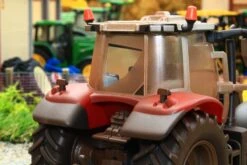 43316(w) Weathered Britains Massey Ferguson 6S-180 Tractor -Britains W43316WeatheredBritainsMasseyFerguson6S 180TractorPic6