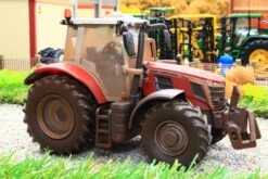 43316(w) Weathered Britains Massey Ferguson 6S-180 Tractor -Britains W43316WeatheredBritainsMasseyFerguson6S 180TractorPic9